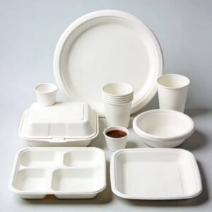 Sugarcane Bagasse Containers & Plates
